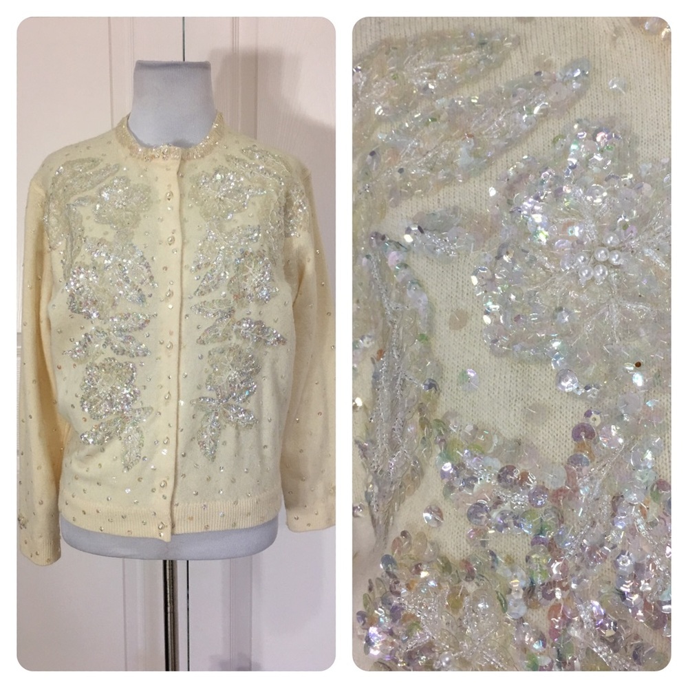 Vintage cashmere Anne-Scott cardigan